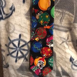 Looney Tunes Christmas Tie